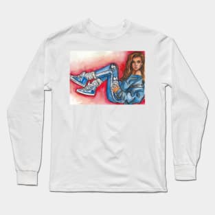 Milla Jovovich Long Sleeve T-Shirt